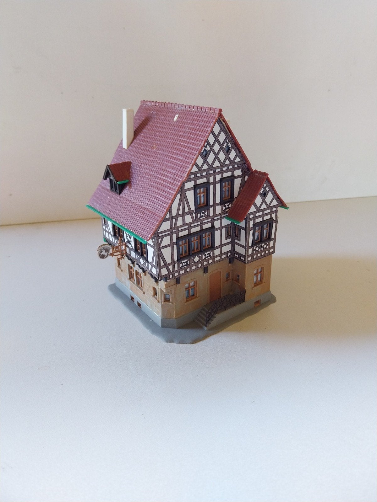Kibri, restaurant H0, Hobby en Vrije tijd, Modeltreinen | H0, Overige merken, Gebruikt, Gelijkstroom of Wisselstroom, Brug, Tunnel of Gebouw