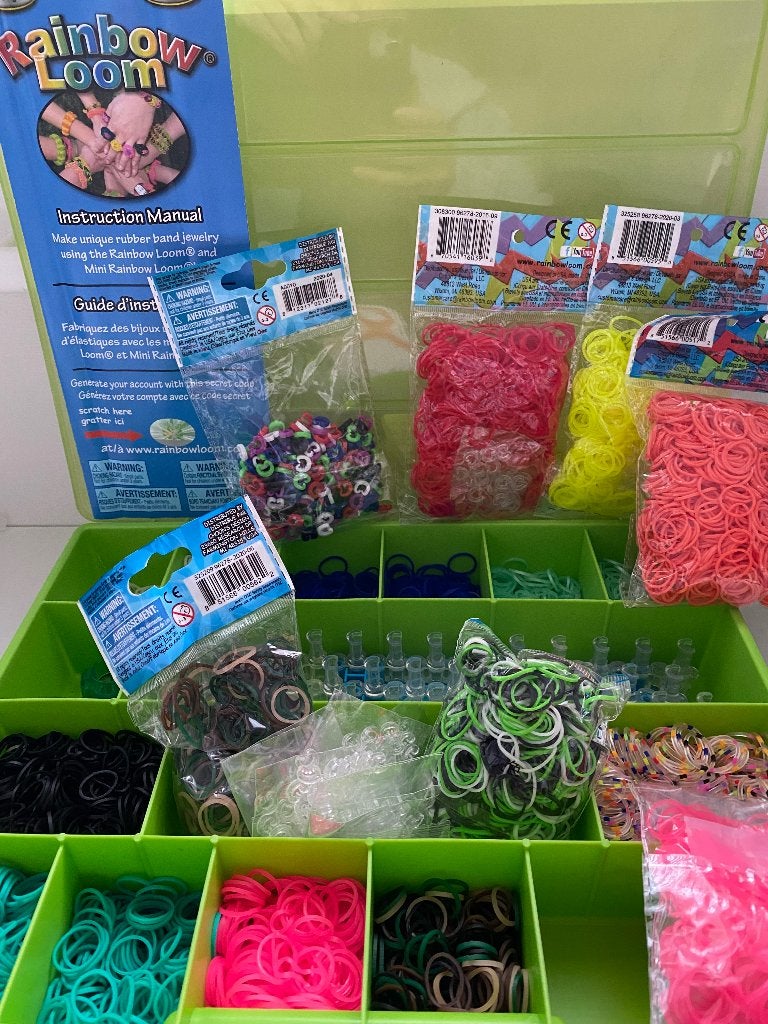 Orginele rainbow Loomset €15, Ophalen of Verzenden, Zo goed als nieuw, Knutselen
