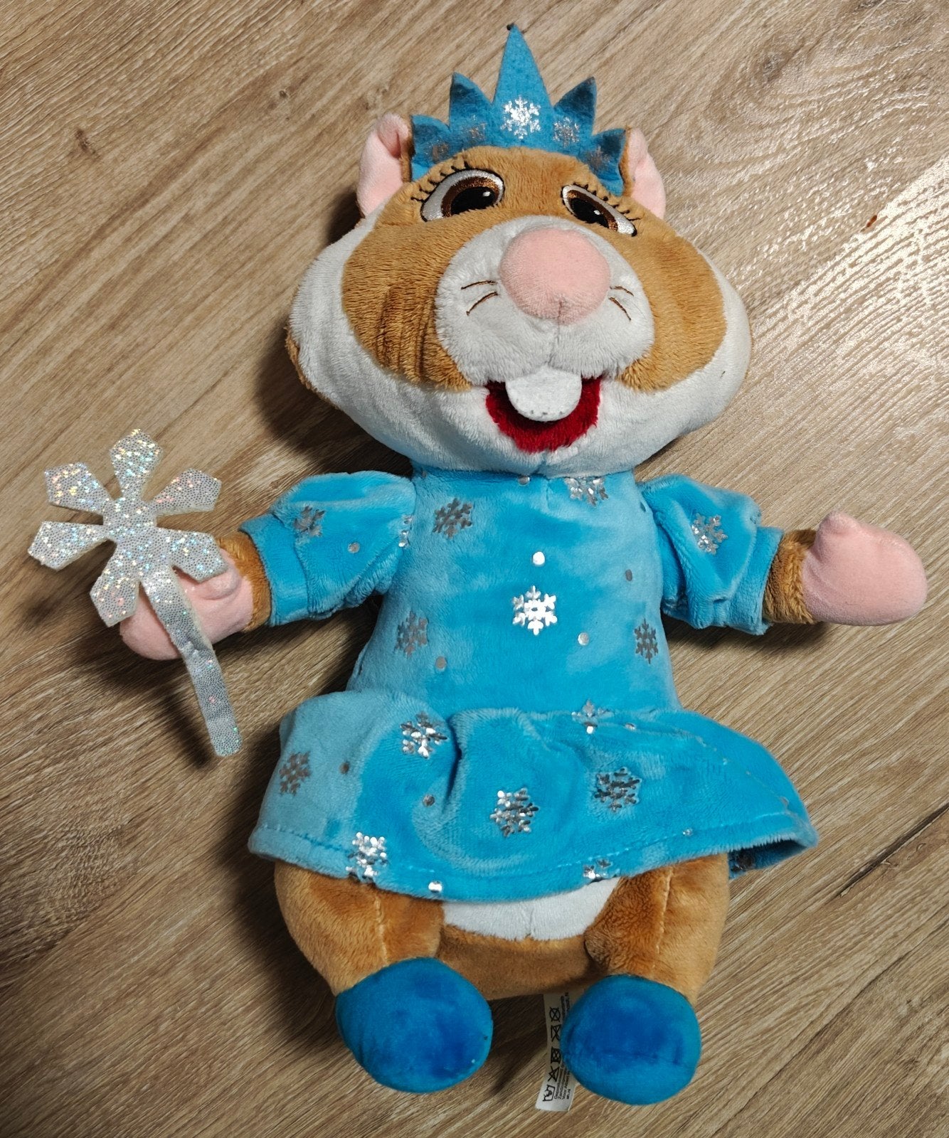 AH Hamster Knuffel Sneeuwprinses, Albert Heijn, Hamster, Ophalen of Verzenden, Zo goed als nieuw