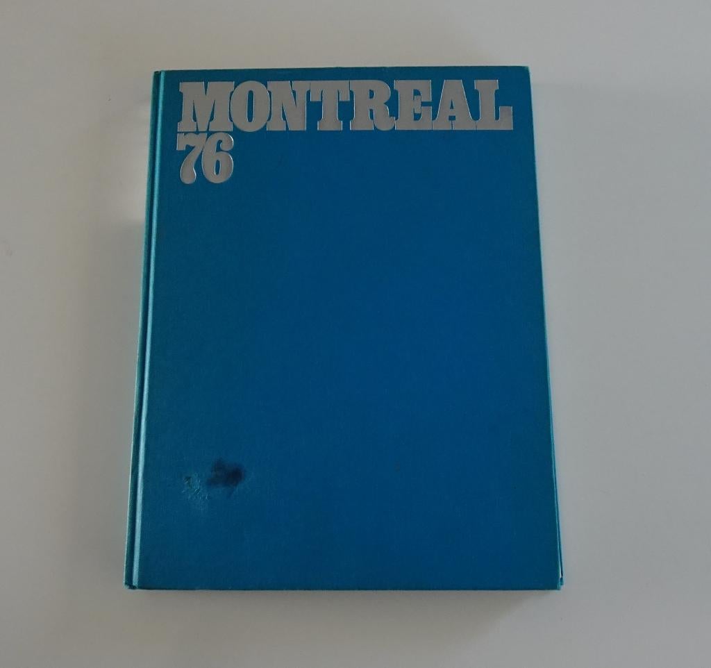 Montreal 76 - Olympische Spelen Boek uit 1976 als Nieuw, Ophalen, Zo goed als nieuw