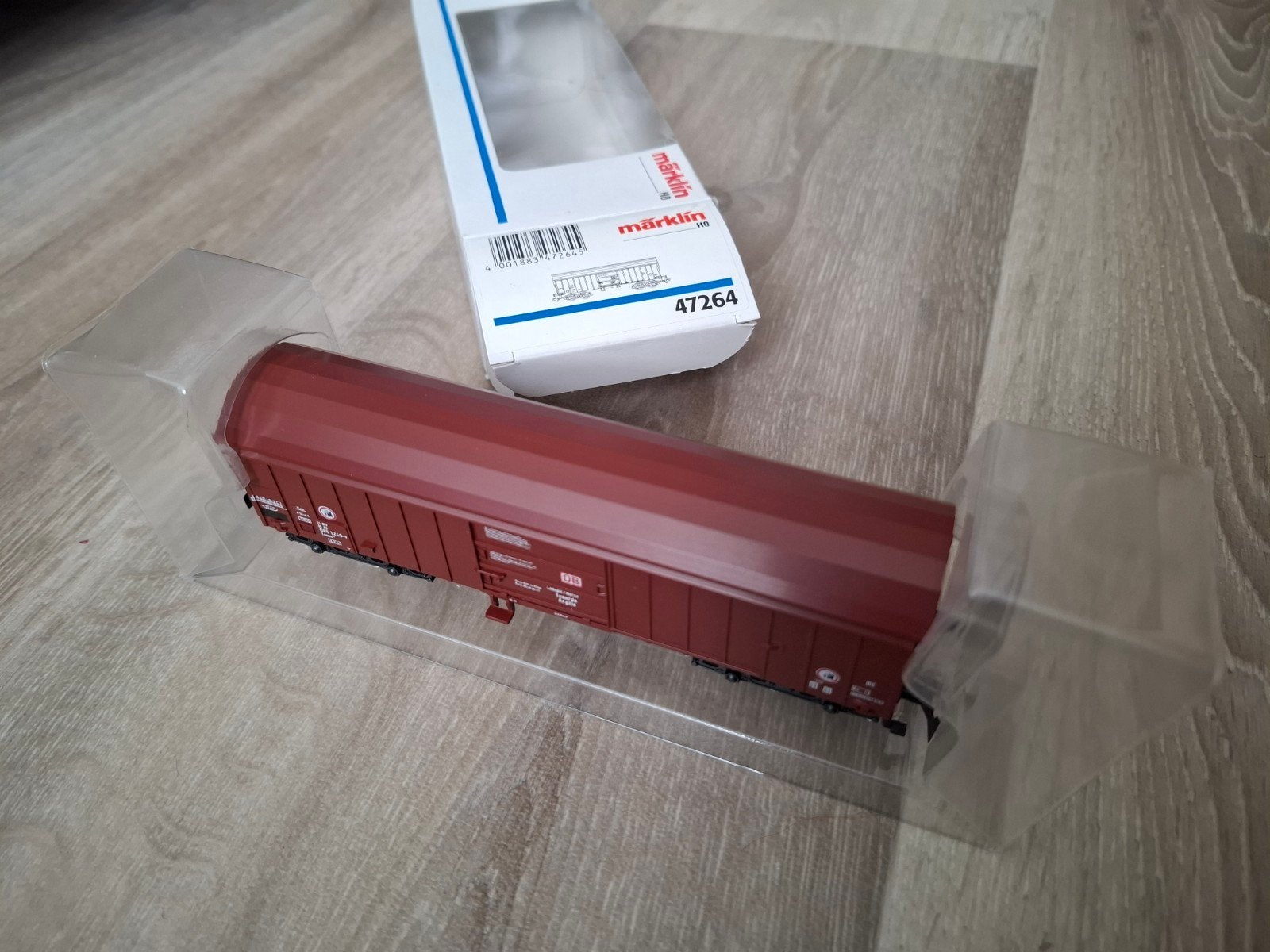 Marklïn HO 47264 schuifwandwagon 4-assig DB, Wisselstroom, Wagon, Ophalen of Verzenden, Zo goed als nieuw