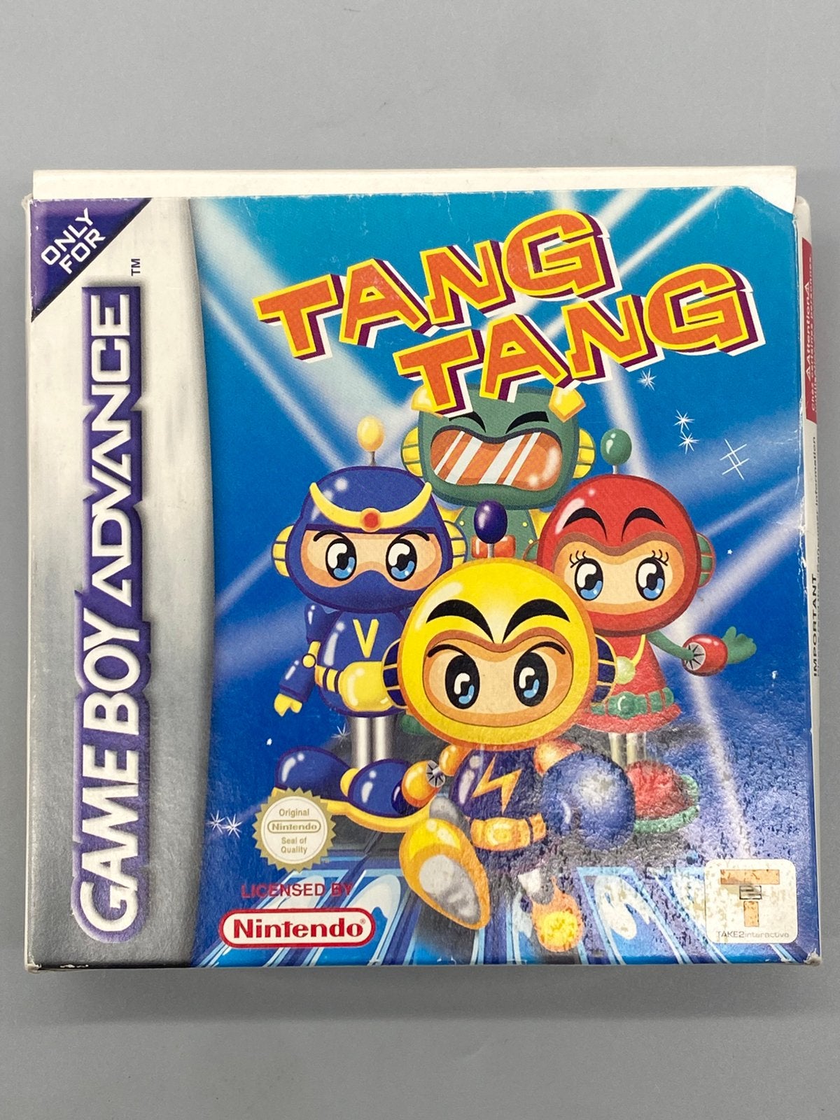 Tang Tang – Nintendo Game Boy Advance – Compleet, Spelcomputers en Games, Nintendo, Puzzel en Educatief, Www.nintendo.com, 1 speler