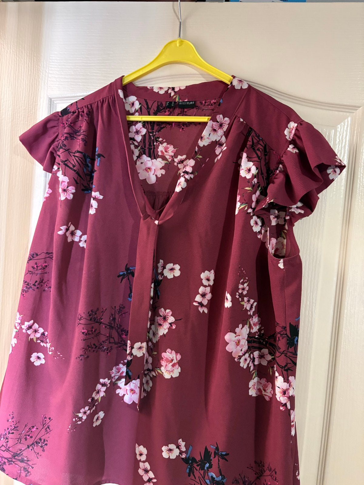 Nieuwe bloemenblouse maat 48/50, Ophalen of Verzenden, Nieuw, Maat 46/48 (XL) of groter, Rood