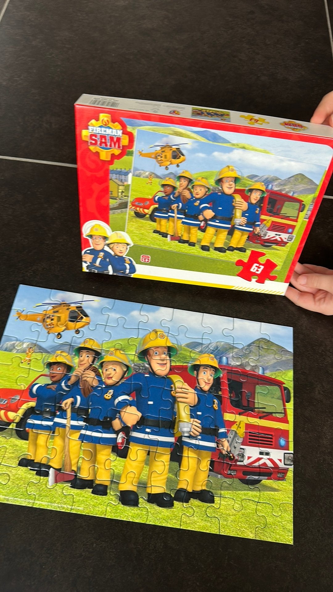 Puzzel Brandweerman Sam, Ophalen of Verzenden, 10 tot 50 stukjes, Zo goed als nieuw, 4 tot 6 jaar