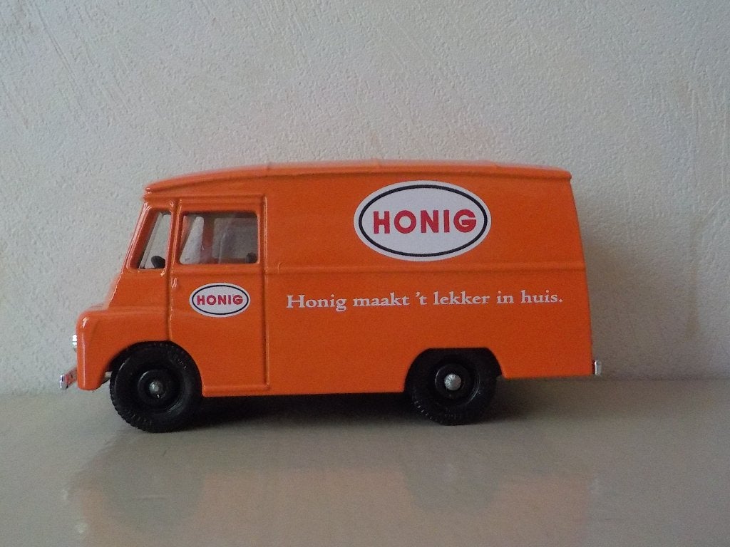 Morris LD Van uit 1959 HONIG van Lledo, Hobby en Vrije tijd, Modelauto's | 1:43, Nieuw, Auto, Overige merken, Ophalen of Verzenden