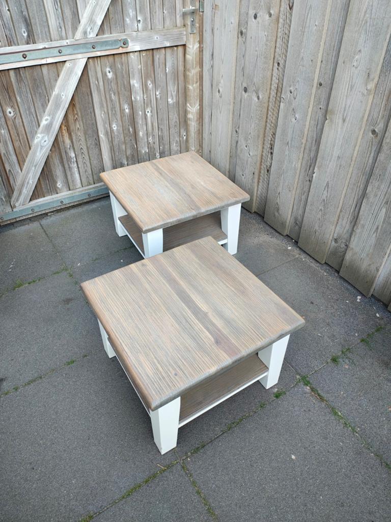 Hoektafel Modena van mandenman, Huis en Inrichting, Ophalen, Rechthoekig, 50 tot 100 cm, Minder dan 50 cm