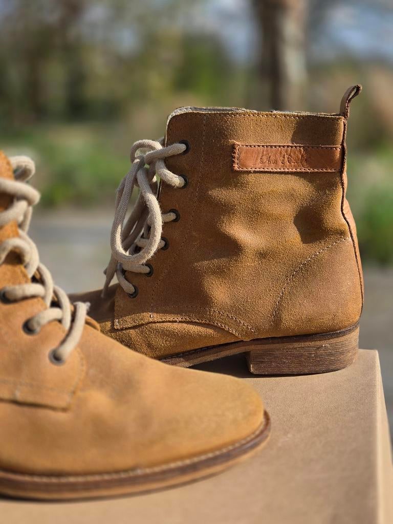 Leuke veterboots van Steve Madden (maat 40), Ophalen of Verzenden, Zo goed als nieuw, Zwart, Sneakers of Gympen