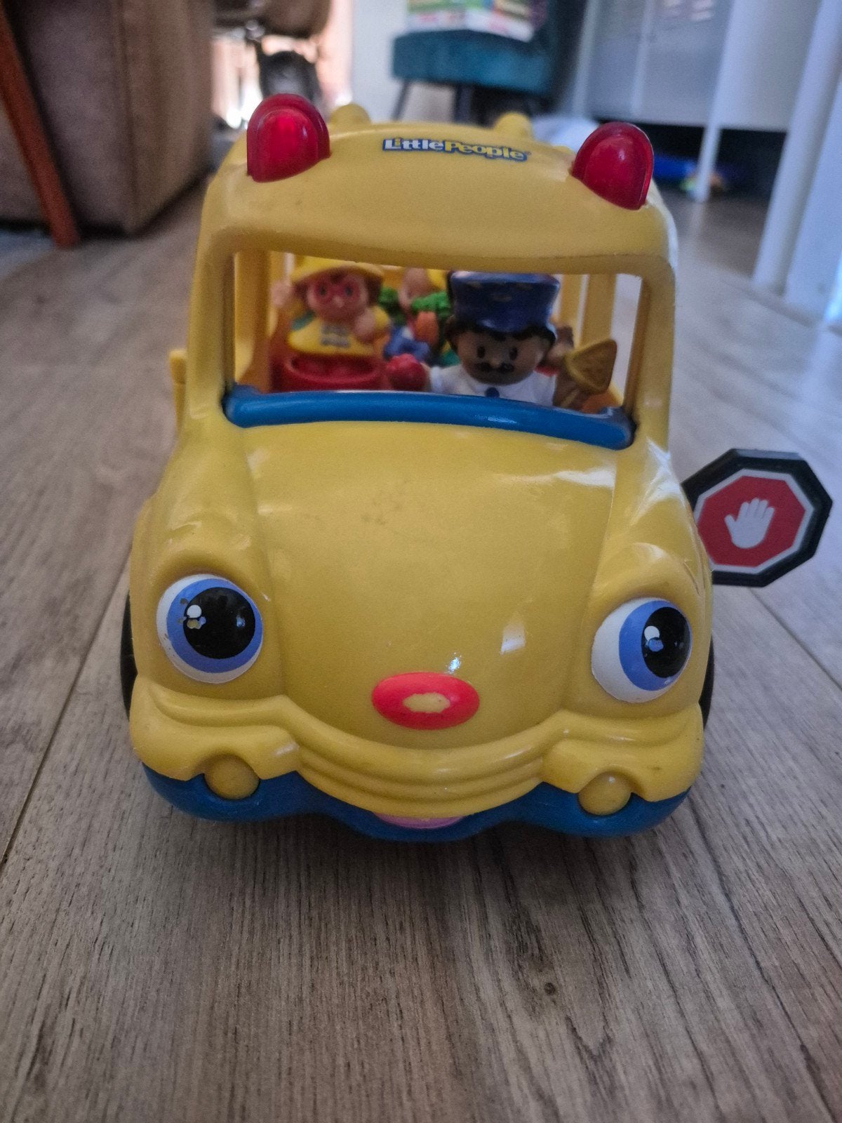 Fisher-Price Little People Schoolbus, Ophalen of Verzenden, Gebruikt