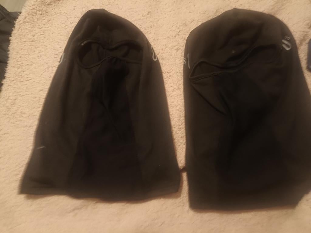 Zwarte Balaclava / Bivakmuts - 2 stuks, Muts, Ophalen, Maat 38/40 (M), Onbekend