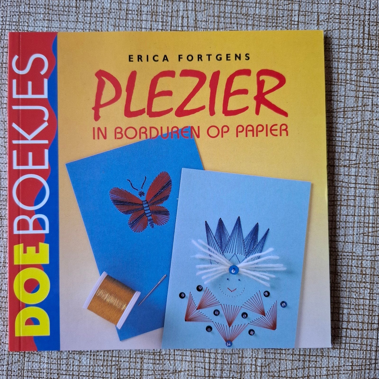Plezier in borduren op papier, Boeken, Ophalen of Verzenden