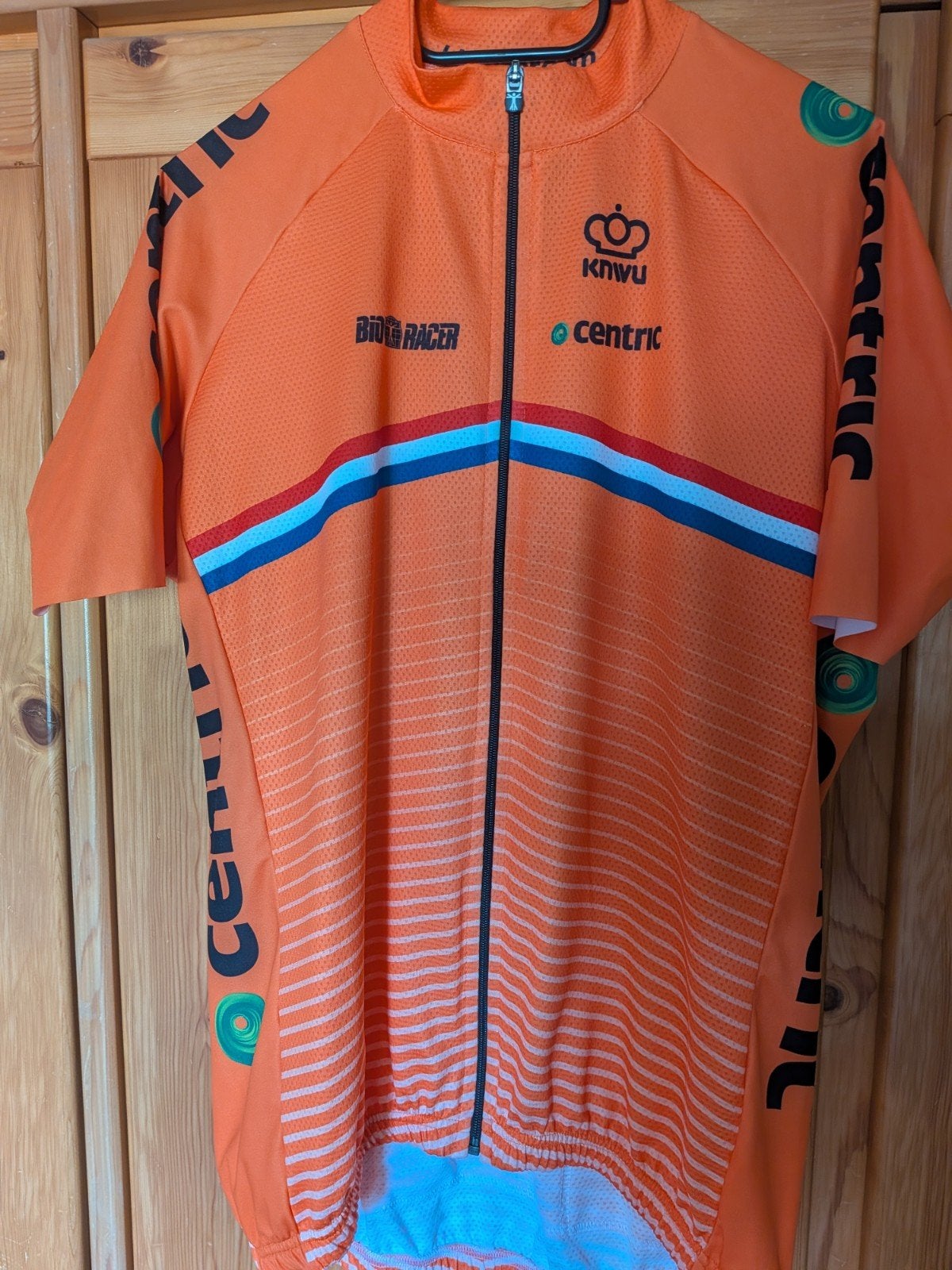 Wielershirt Nederland KNWU landenteam, Sport en Fitness, Wielrennen, Ophalen of Verzenden, Zo goed als nieuw, Kleding