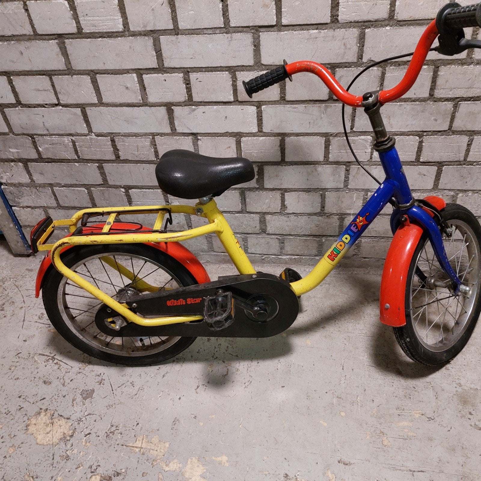 Kiddie kinderfiets 16' inch, Ophalen, Gebruikt, 16 tot 20 inch