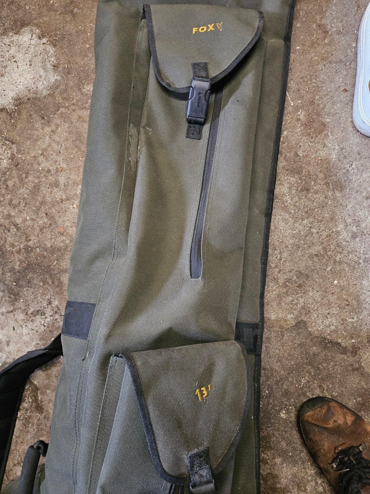Fox foedraal voor 4 hengels - 13ft, Ophalen of Verzenden, Gebruikt, Koffer of Tas