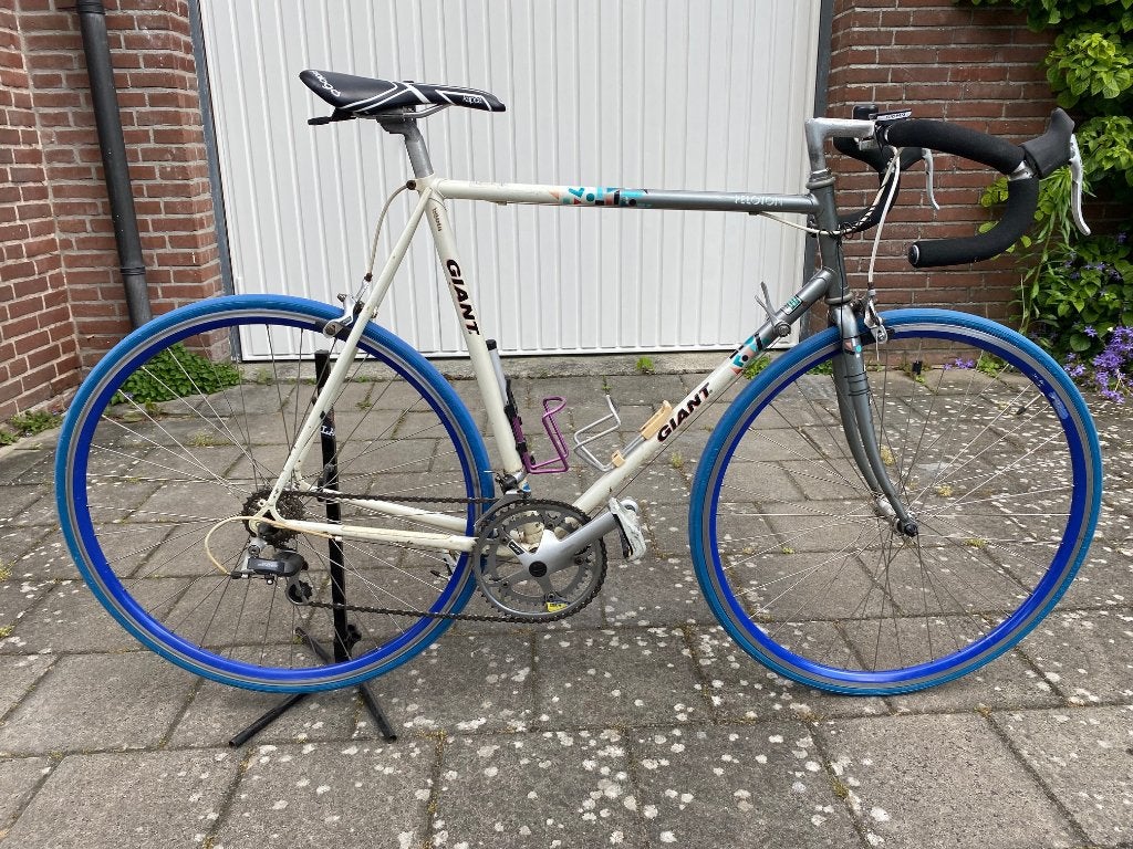 Giant Peloton Vintage Race Fiets, Fietsen en Brommers, Ophalen, 28 inch, Gebruikt, 10 tot 15 versnellingen