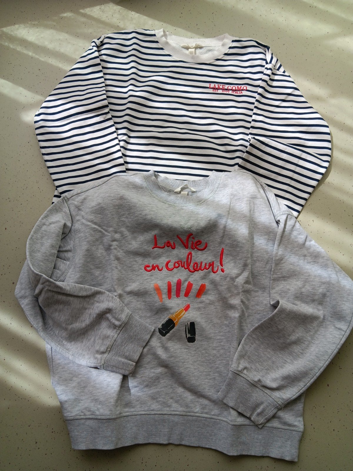 2x H&M sweater M, Maat 38/40 (M), H&M, Ophalen of Verzenden, Grijs