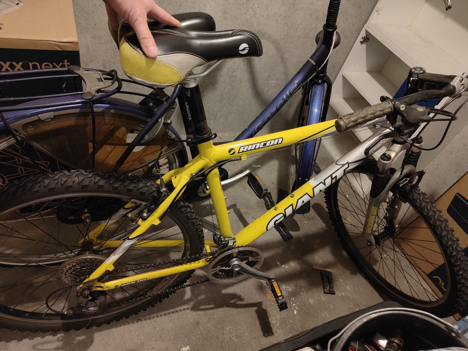 Giant Rincon Mountainbike - Geel/Zilver, Ophalen of Verzenden