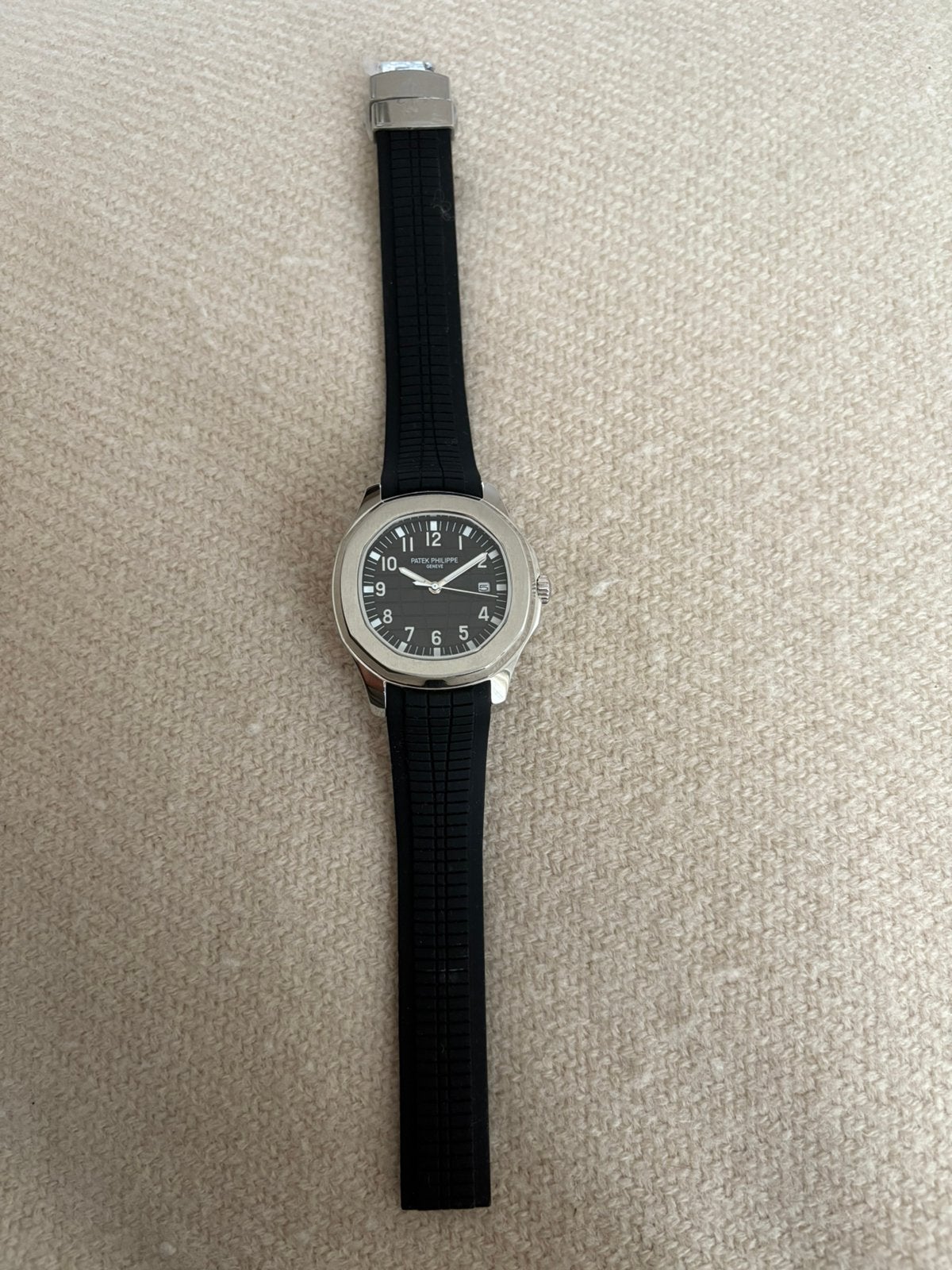 Patek phillipe aquanaut zwart, Ophalen, Zo goed als nieuw