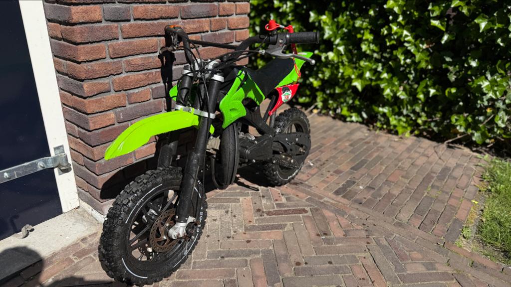 Mini crossmotor 49cc tot 8 jaar 100 werkend, Ophalen, Gebruikt, 49 cc, Pitbike