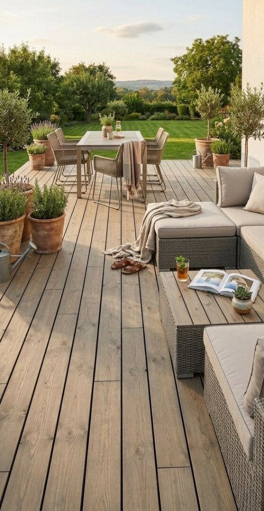 Linax vlonderplanken Decking 28x145mm, Tuin en Terras, Ophalen of Verzenden, Nieuw, Hout