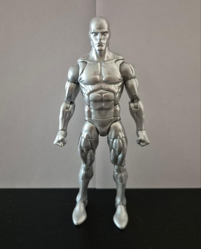 Marvel Legends Silver Surfer (Haslab Galactus), Ophalen of Verzenden, Zo goed als nieuw