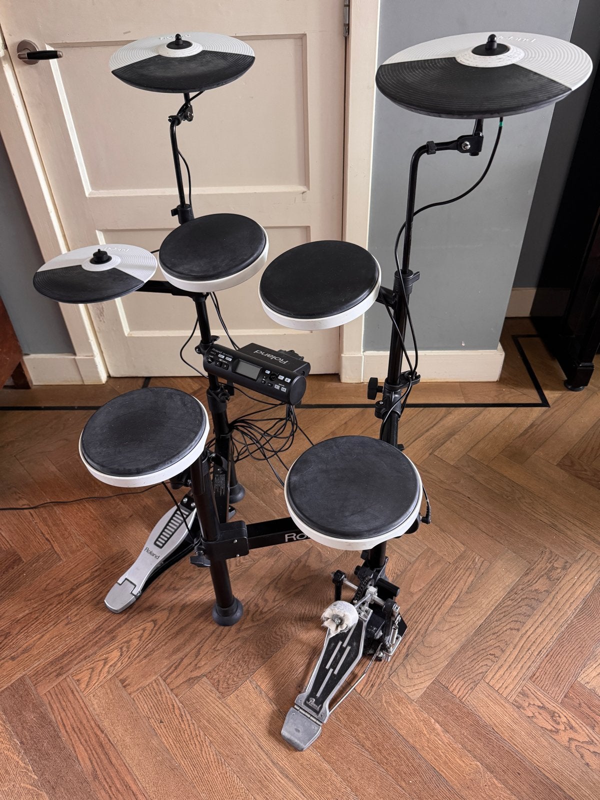 Roland TD-4KP V-Drums - Zeer goede staat, compleet, Muziek en Instrumenten, Drumstellen en Slagwerk, Ophalen, Zo goed als nieuw