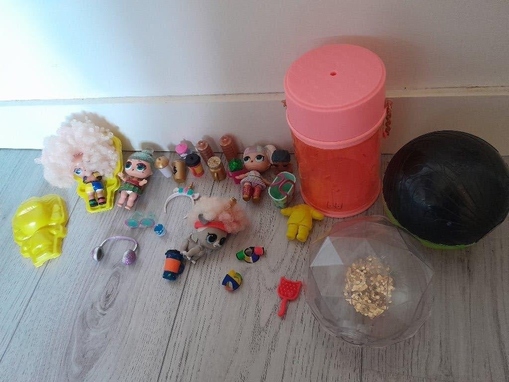 Set LOL Surprise poppen en accessoires, Ophalen of Verzenden, Gebruikt