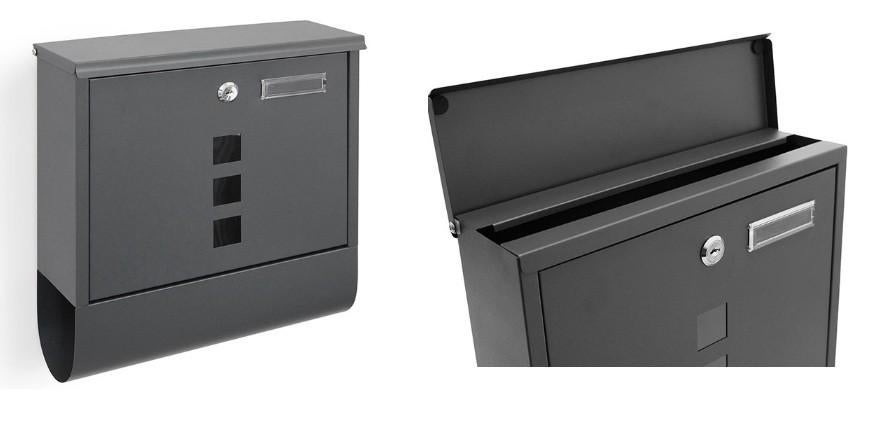 LG Brievenbus - Antraciet, Tuin en Terras, Brievenbussen, Ut, Nieuw, Ophalen of Verzenden, Carlootje111@yahoo.co.uk
