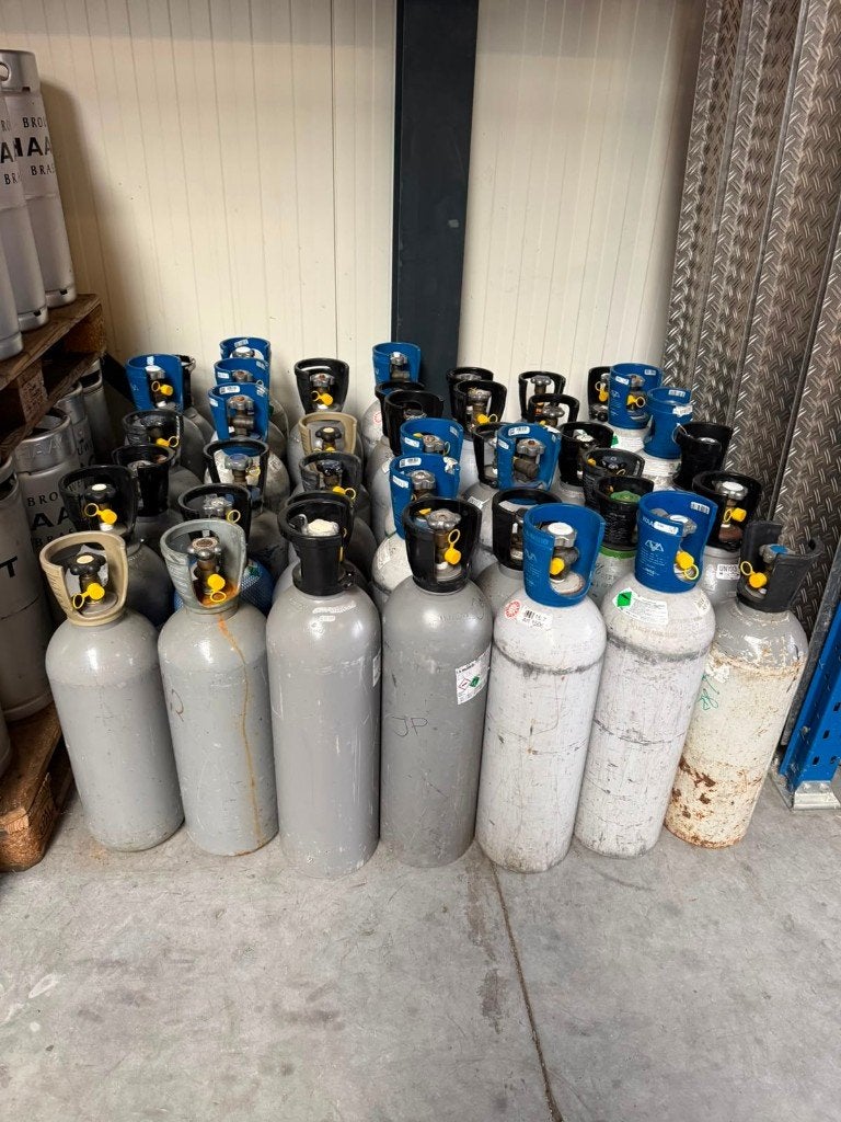 10 kg Koolzuurfles – Gevuld en direct klaar voor gebruik, Ophalen, Nieuw, Overige merken