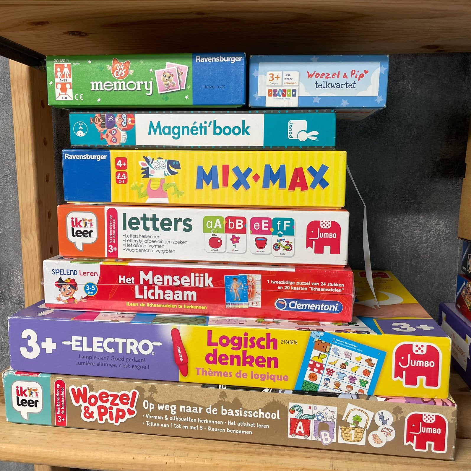 Kwaliteits spellen voor 3,4, 5 jaar. Janod Jumbo ravenburger, Kinderen en Baby's, Ophalen of Verzenden