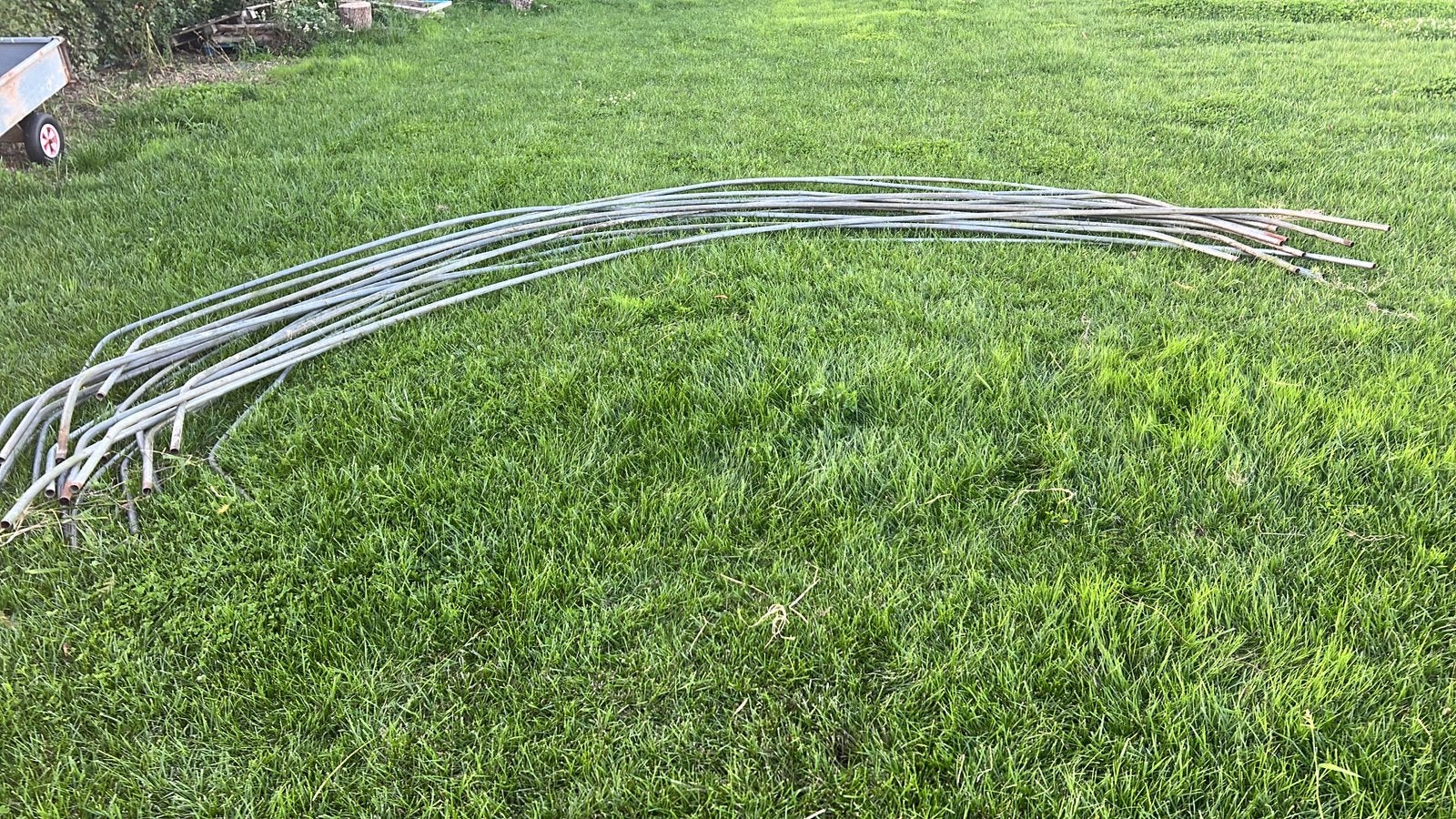 Tunnelkas tunnelbogen, Tuin en Terras, Ophalen, Glas, Gebruikt, Aluminium
