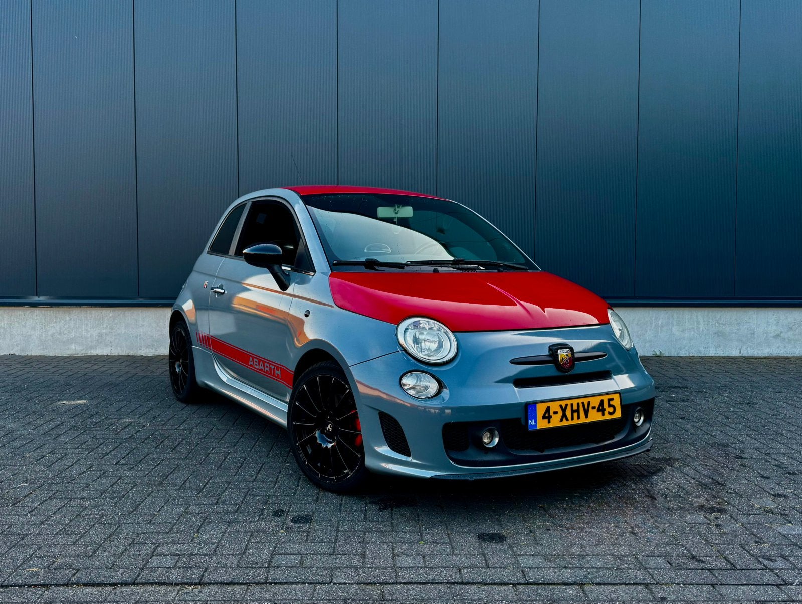 Fiat 500 Abarth (look) | 6-bak | 1.4 | Nieuwe APK |, Auto's, Voorwielaandrijving, 4 cilinders, 905 kg, Handgeschakeld