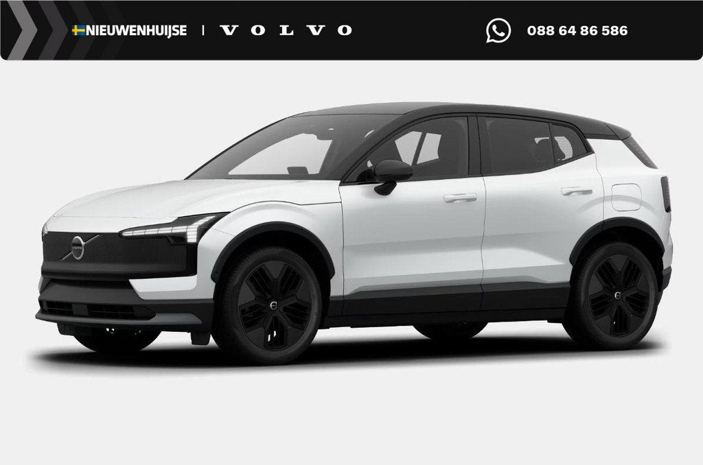Volvo EX30 Cross Country P5 Long Range Plus Europa 69 kWh |, Auto's, Volvo, Achterwielaandrijving, Leder en Stof, Wit, Nieuw