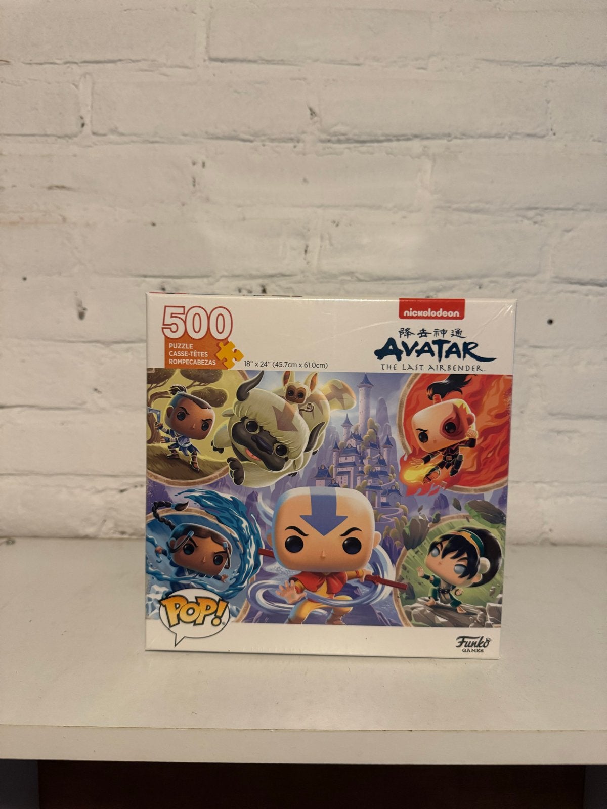 Nickelodeon Avatar: The Last Airbender Funko Pop! Puzzle 500, Ophalen of Verzenden, Meer dan 50 stukjes, Nieuw, 6 jaar of ouder
