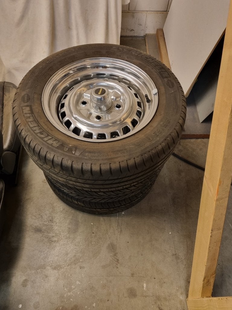 VW kever of buggy verchroomde velgen, Auto-onderdelen, Ophalen, Gebruikt, 15 inch, Velg(en)