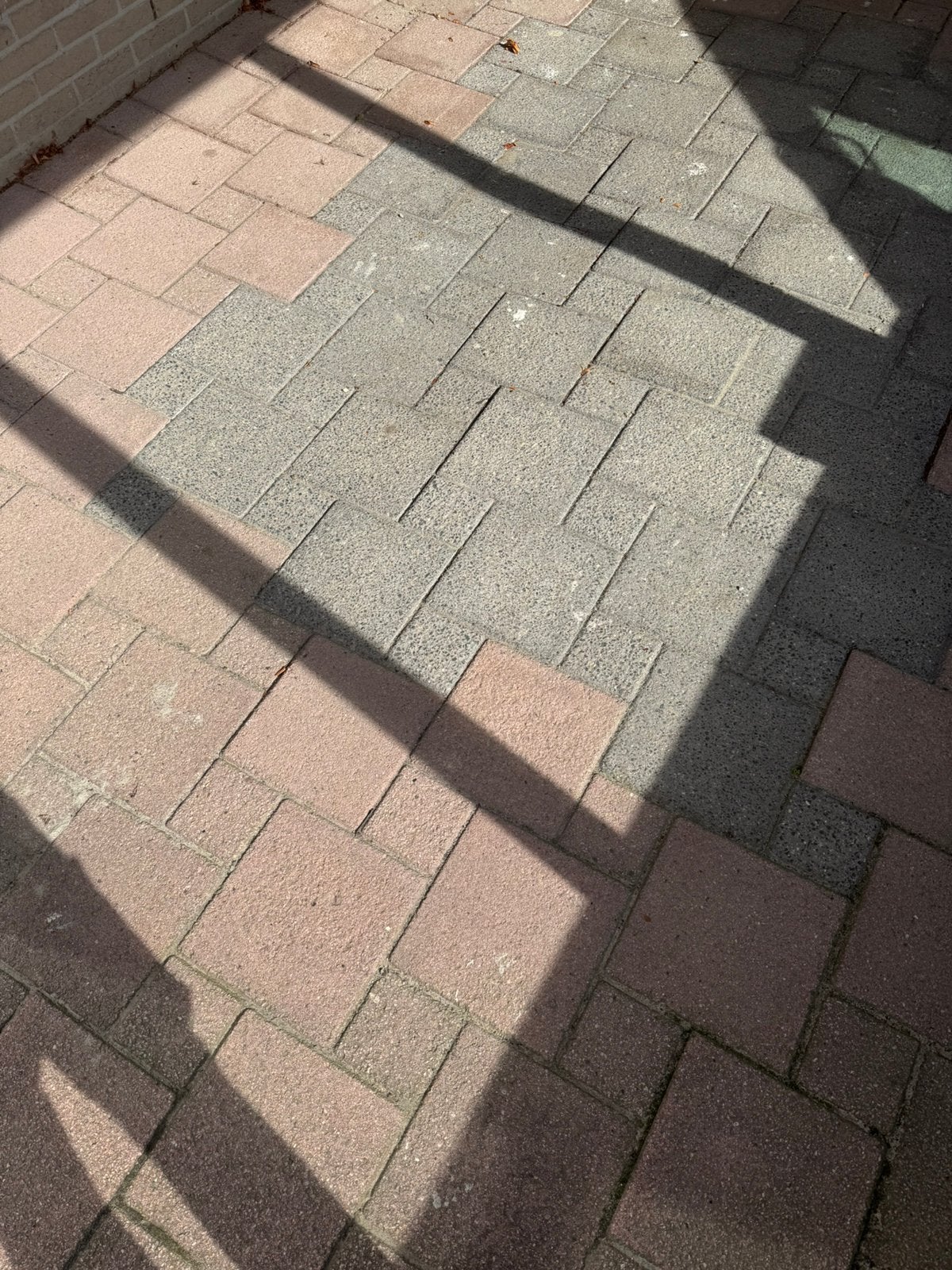 Gratis afhalen beton klinkers 29 m2, Ophalen, Zo goed als nieuw, Beton, Klinkers