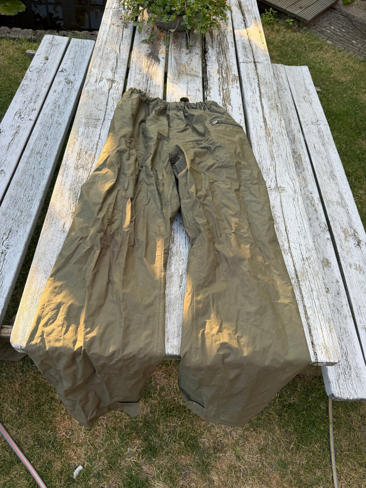 KL Regenpak (jas en broek) - Maat M, Ophalen of Verzenden, Gebruikt, Regenbroek, Heren