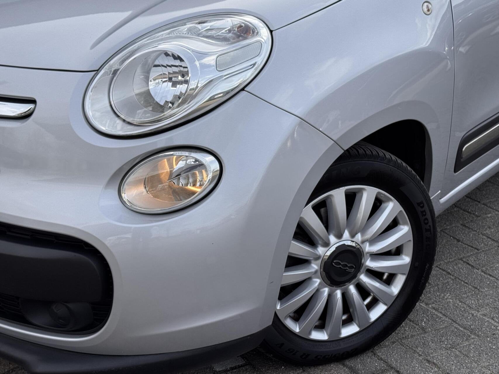Fiat 500 L 0.9 TwinAir Easy Eco Airco Cruise Bluetooth NAP, Auto's, Fiat, Stof, Gebruikt, Euro 6, Origineel Nederlands