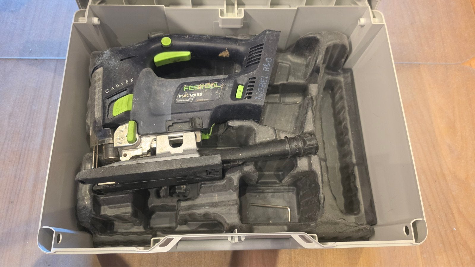 Festool PSBC decoupeerzaag, Gebruikt, Decoupeerzaag, Ophalen of Verzenden, 30 tot 70 mm