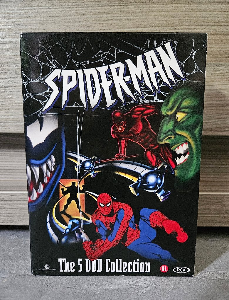 SPIDERMAN - Animated Collection – 5-Dvd Box, Gebruikt, Tekenfilm, Ophalen of Verzenden, Alle leeftijden