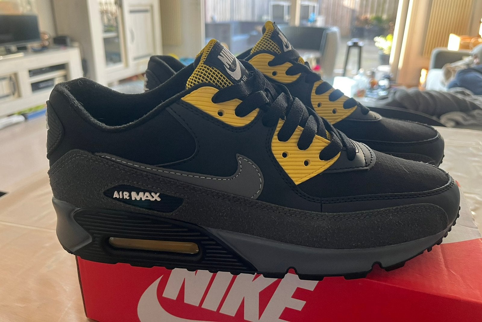 Nike air max kleur : black/yellow, Ophalen of Verzenden, Overige kleuren