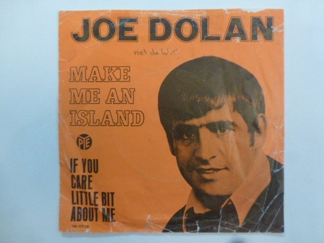 Joe Dolan. Make me an Island./ If you gare little bit about, Cd's en Dvd's, Ophalen of Verzenden, Gebruikt, 7 inch, Pop