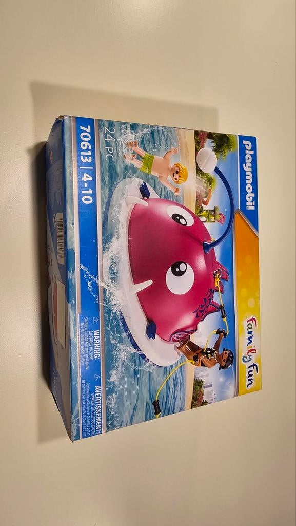 Playmobil Family Fun 70613 Walvis Waterglijbaan, Kinderen en Baby's, Speelgoed | Playmobil, Ophalen of Verzenden, Nieuw, Complete set