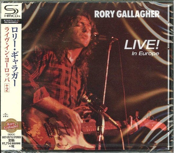 Rory Gallagher – Live! In Europe sealed, Import, Ophalen of Verzenden, Nieuw in verpakking, Rock-'n-roll