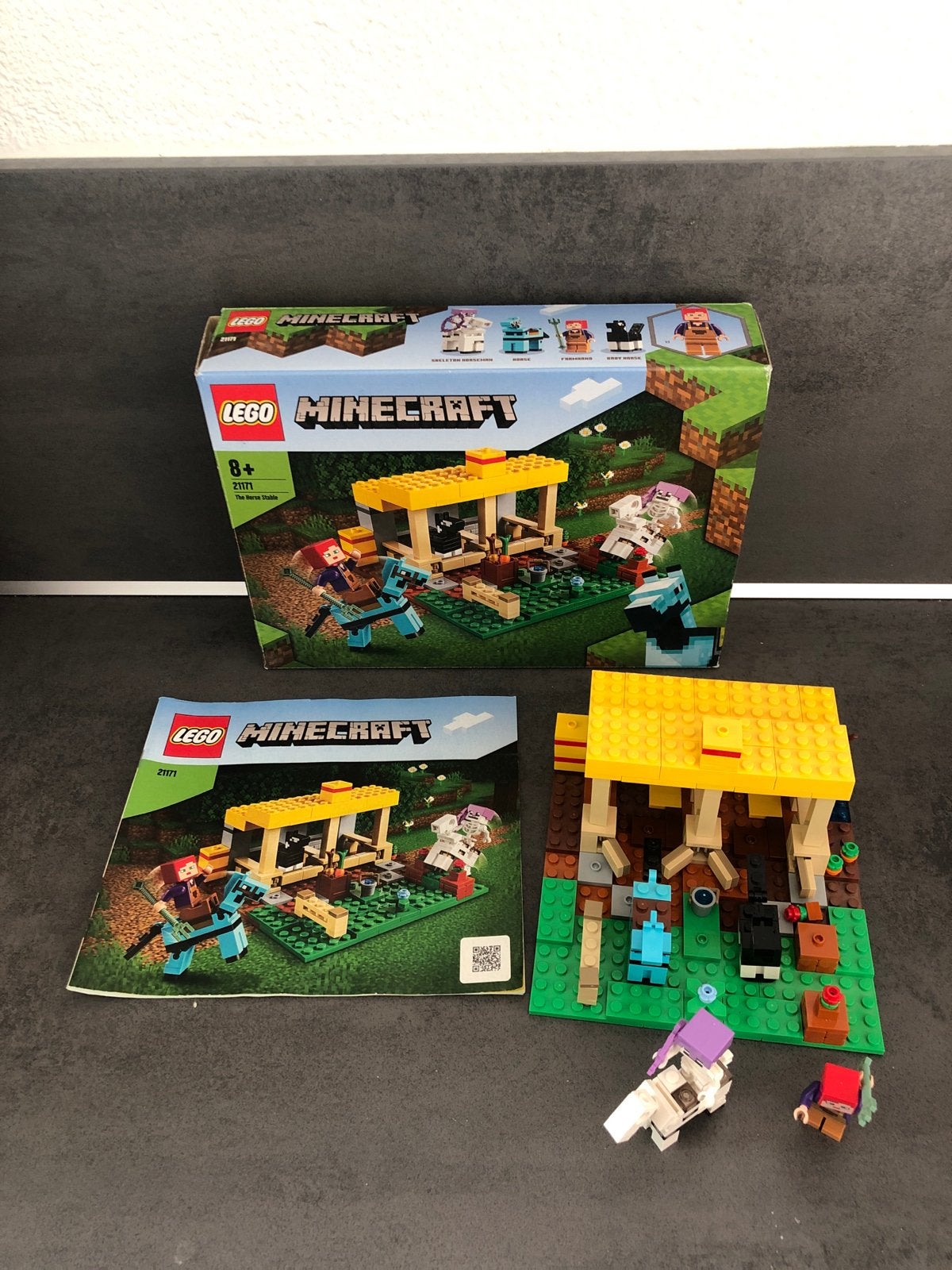 LEGO Minecraft De Paardenstal (21171), Ophalen of Verzenden, Zo goed als nieuw, Overige merken