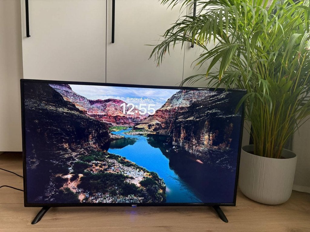 HKC 43F3 43 inch LED-tv – inclusief afstandsbediening, Ophalen, 100 cm of meer, 50 Hz, Overige merken