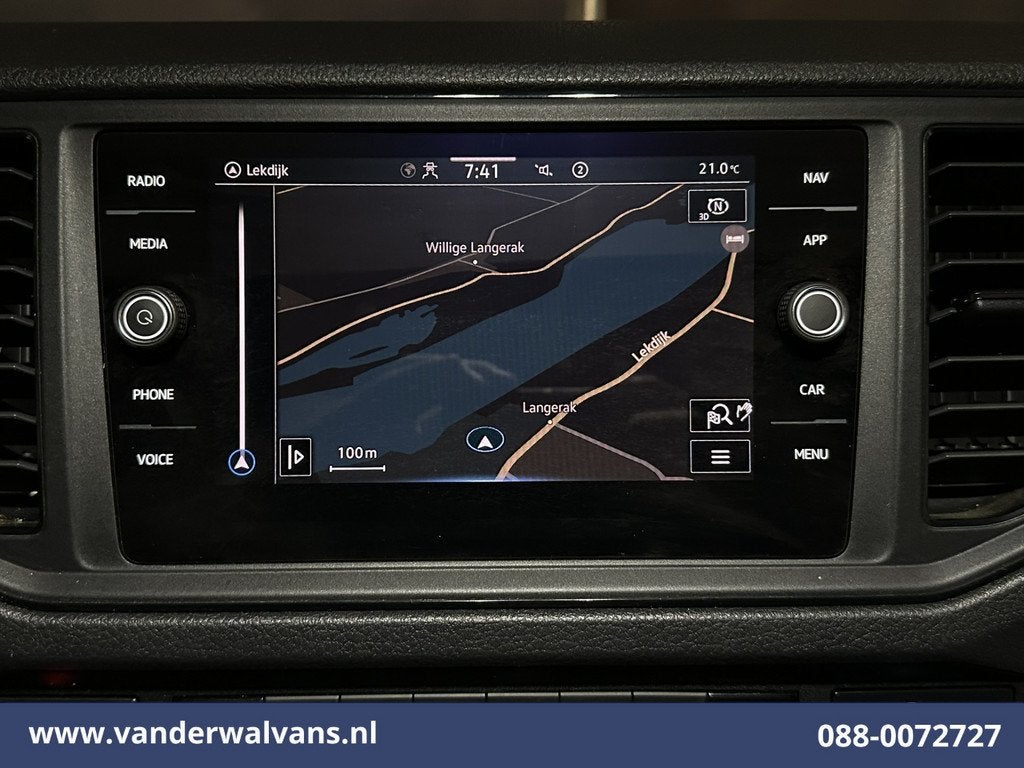 Volkswagen Crafter 2.0 TDI 141pk L3H3 L2H2 Euro6 Airco | Nav, Voorwielaandrijving, Stof, Gebruikt, 4 cilinders