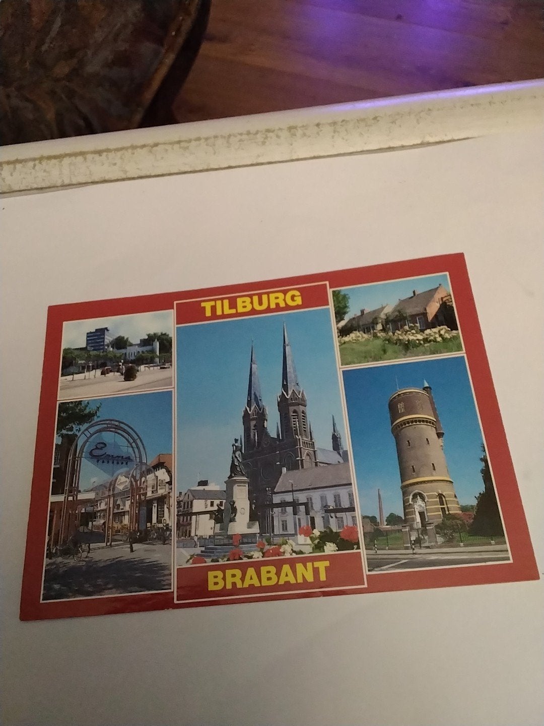 Vintage Tilburg Brabant Ansichtkaart - Meerdere Zichten, Ophalen of Verzenden, 1980 tot heden, Ongelopen, Noord-Brabant