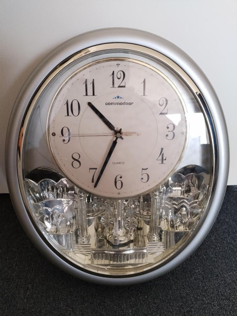 Wandklok commodoor, Ophalen of Verzenden, Gebruikt, Wandklok