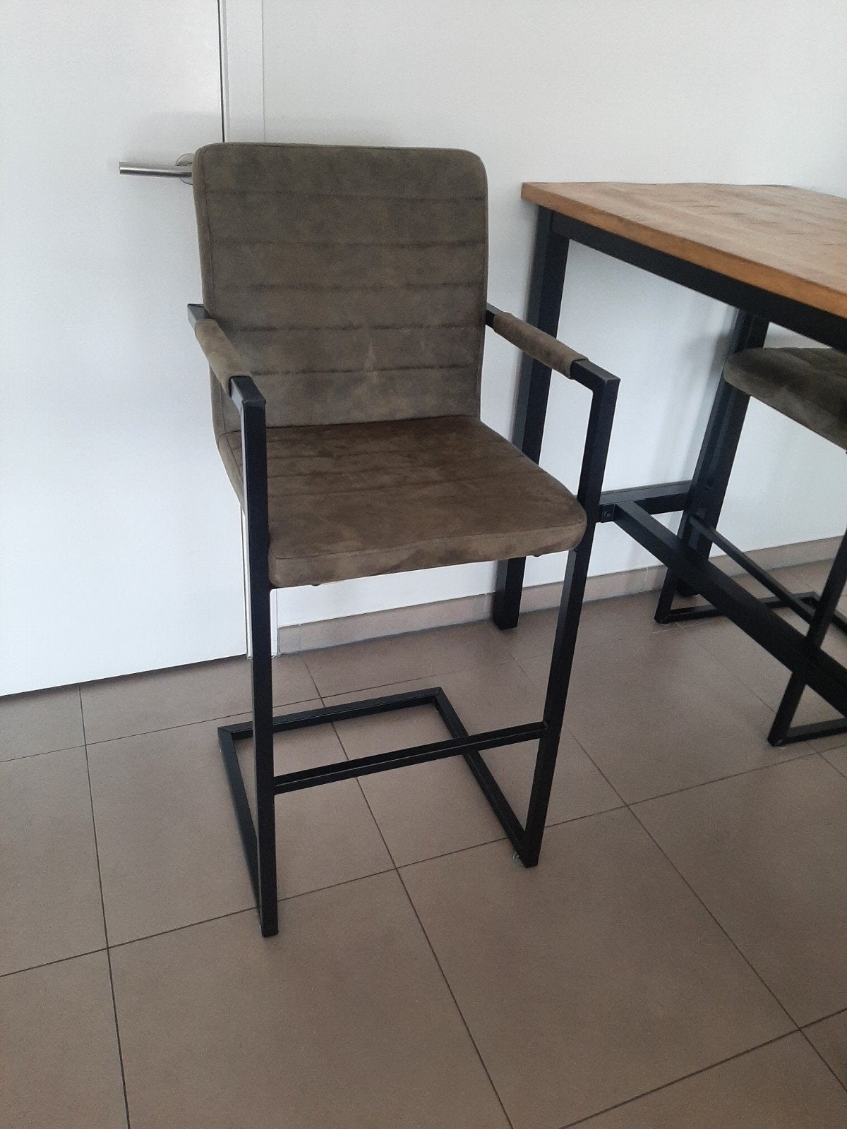 2 barkrukken te koop, 2 krukken, Ophalen, Zo goed als nieuw