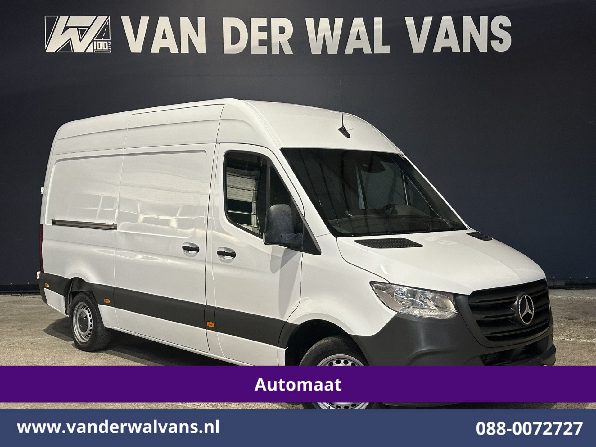Mercedes-Benz Sprinter 317 CDI 170pk 9G-Tronic Automaat 3500, Automaat, Gebruikt, 4 cilinders, Wit